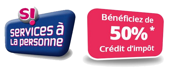 Service à la personne – 50 % crédit d’impôt